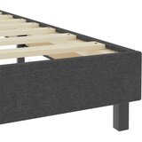 Box spring okvir za krevet od tkanine sivi 100 x 200 cm | Shoptok.si