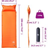  Samonapuhujući madrac za kampiranje za 1 osobu narančasti | shoptok.hr