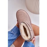 Boto Fashionable Low Suede Snow Boots Khaki Nucca | ePonuda.com