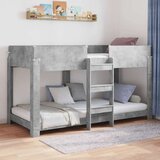  Postelja na vzkraj za otroke Betonsko siva 90 x 200 cm, (5000142089) | Shoptok.si