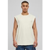 Urban Classics Plus Size Open Edge Sleeveless Tee whitesand | Shoptok.si