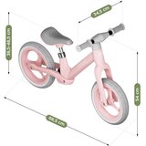 Ružičasti bicikl za ravnotežu Route 45 | shoptok.hr