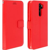 AVIZAR Ovitek za Xiaomi Redmi Note 8 Pro, držalo za kartice in stojalo za video, zrnat ucinek - rdec, (20600099) | Shoptok.si
