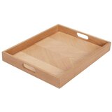 Hübsch Servirni lesen pladenj 35x45 cm Structure – | Shoptok.si