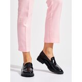 Shelvt Lacquered black loafers Cijene