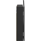 Kabinet za mete Crna 56 x 12 x 63 cm Konstruirano drvo | shoptok.hr