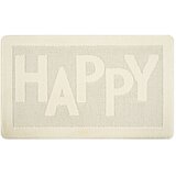 Foutastic Kremno bela kopalniška preproga 60x100 cm Happy – | Shoptok.si