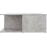  Stolić za kavu siva boja betona 80 x 80 x 31 cm od iverice | Eponuda.ba