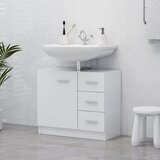 Ormarić za umivaonik bijeli 63 x 30 x 54 cm konstruirano drvo | shoptok.hr