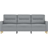  Kavč trosed svetlo siv 180 cm blago, (20923920) | Shoptok.si