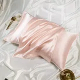 svilena prevleka za vzglavnik iz čiste naravne svile mulberry pink rose