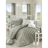  madalyon greywhite ranforce king quilt cover set (fr) | ePonuda.com