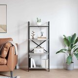 vidaXL Polica Siva Sonoma 56 x 34 x 133,5 cm Konstruirano drvo | shoptok.hr