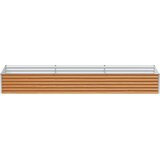  Povišena vrtna gredica 290 x 100 x 36 cm Cinkani čelik | shoptok.hr