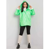 Fashion Hunters Selah green quilted jacket with hood Cene