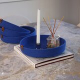 Wallity set poslužavnika JUT04003302D, 25x25cm, 30x30cm, 4 komada, Plavi Cene