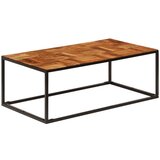  Stolić za kavu 110 x 60 x 40 cm od bagremovog drva i čelika Cijene