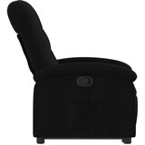 vidaXL Naslonjač na podizanje od tkanine crni | shoptok.hr