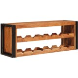  Stalak za vino Smeđa 100 x 45 x 33 cm Čvrsto drvo akacije | shoptok.hr