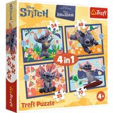 Trefl Disney: Stitchov odmor 4 u 1 puzzle - | shoptok.hr