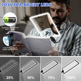 NZQXJXZ Polnilna povečevalna lupa z LED lučko s 5x povečavo | Shoptok.si