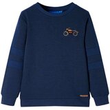  Dječja topla majica modra prošarana 140 | shoptok.hr
