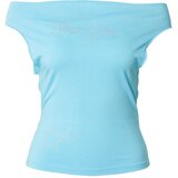 SHYX Majica 'Amanda' neonsko plava / srebrno siva | shoptok.hr