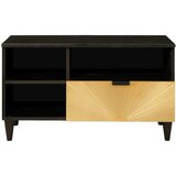 TV ormar Crna i zlatna 80 x 33 x 46 cm Konstruirano drvo | Eponuda.ba