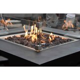 Gardenson Miza Z Ognjiščem Aurora, Črna | Shoptok.si