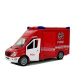 Fire Engine with Frictional Sound Drive Opening Doors | shoptok.hr