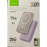 BAVIN Power Bank 5000 mAh 15W Wireless + 20w Type C PC029 PRO bela ( 90339 ) Cene