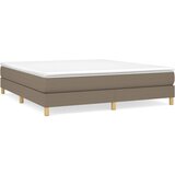 Maison Chic Posteljni okvir - Dvoposteljna postelja - Zakonska postelja brez vzmetnice taupe 160x200 cm blago-J4224, (21765394) Cene