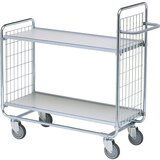 HelgeNyberg Nivojski voziček SERIJE 100, 2 nivoja, DxŠxV 800 x 460 x 1120 mm | Shoptok.si