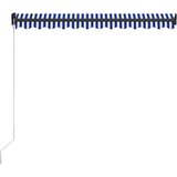 Tenda na ručno uvlačenje 350 x 250 cm plavo-bijela | Eponuda.com