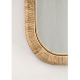 BIZZOTTO Stensko ogledalo z okvirjem iz ratana 50x70 cm Hakima – | Shoptok.si