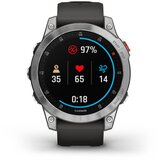Garmin športna ura epix gen 2 silver antracitno siva | Shoptok.si