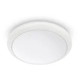 LED okrogla stropna svetilka s senzorjem (12 W, Ø x V: 270 x 68,5 mm, Bela, Nevtralno bela)