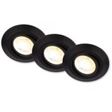 BRILONER 7587035-KOMPLET 3xLED kupatilsko ugradno svetlo KLIRA LED/4,9W/230V IP23 crna Cene