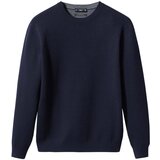 MANGO MAN Pulover 'Luxus' nočno modra | Shoptok.si