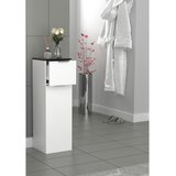 MID.YOU VISOKA KOMODA, črna, bela | Shoptok.si