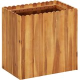  Vrtna posuda za sadnju od masivnog bagremovog drva 50x30x50 cm | shoptok.hr