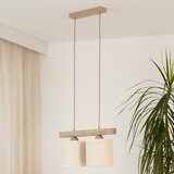  Brilagi - Visilica na sajli FOREST 2xE27/15W/230V borovina/braon/krem | Eponuda.com