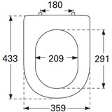 Villeroy & Boch Subway 2.0 wc daska softclose 9M68S101 | Eponuda.com