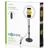 Nedis LED obroč 10 palcev s stojalom za pametni telefon in nastavljivo stojalo, (5000299474) Cene