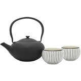 Bredemeijer Bel/črn porcelanast/litoželezni čajni servis Shanxi – | Shoptok.si