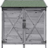  Vrtna Šupa Siva 106 x 56 x 113,5 cm Konstruirano drvo | shoptok.hr