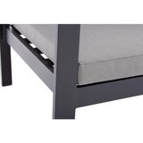 Beldano lounge garnitura panama, rjava, črna, 5-Delni set | Shoptok.si