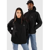 Zipped Packable Windbreaker black
