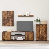 vidaXL Set TV ormarića od 4 dijela Zidne 4 pcs Dimljeni hrast Cijene
