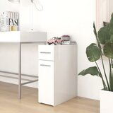 Ormarić za lijekove bijeli 20 x 45,5 x 60 cm konstruirano drvo | shoptok.hr